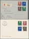 Schweiz: 1949, Pro Juventute 4 Werte Dreimal Komplett Auf 3 Verschiedenen Guterhaltenen Ersttagsbrie - Usados
