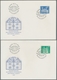 Schweiz: 1960, Freimarken Auf Normalem Papier 18 Werte Komplett Auf 15 Tadellos Erhaltenen Schmuck-F - Gebraucht
