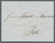 Serbien - Vorphilatelie: 1849, Folded Letter With Complete Content To Pest, Disinfected With Red Dis - ...-1845 Prephilately