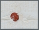 Serbien - Vorphilatelie: 1849, Folded Letter With Complete Content To Pest, Disinfected With Red Dis - ...-1845 Prephilately