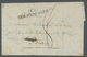 Spanien - Vorphilatelie: 1823, Folded Fieldpost Cover With L2 (C) / ARM D'ESPANGE And Taxe "8" To Fr - ...-1850 Vorphilatelie