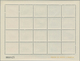 Spanien: 1938, Army And Navy Perforated And IMPERFORATED Miniature Sheets Numbered On Reverse, Mint - Brieven En Documenten