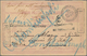 Türkei - Stempel: 1897, Turkey 20 Para Postal Stationery Card Asking Part Tied By "CONSTANTINOPLE GA - Autres & Non Classés