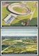 Thematik: Olympische Spiele / Olympic Games: 1936 - BERLIN/GARMISCH: Sechs Offizielle Color-Werbekar - Sonstige & Ohne Zuordnung