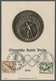 Thematik: Olympische Spiele / Olympic Games: 1936 - BERLIN: Seltene Künstler-Reliefkarte Mit Frankat - Other & Unclassified
