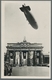 Thematik: Olympische Spiele / Olympic Games: 1936 - BERLIN: Zwei S/w-Fotokarten Zeppelin/Olymp. Spie - Other & Unclassified