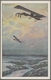 Delcampe - Flugpost Deutschland: 1912-1916, Partie Von 10 Verschiedenen Ungebrauchten Ansichtskarten Und Einer - Luft- Und Zeppelinpost