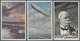 Delcampe - Flugpost Deutschland: 1914 (ca.), Zwölf Verschiedene Oft Colorkarten Des "Deutschen Luftflotten-Vere - Correo Aéreo & Zeppelin