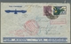 Zeppelinpost Übersee: 1931-1934, Partie Von 4 Zeppelinpostbriefen Mit Brasilianischer Frankatur, Dav - Zeppelins