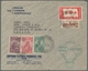 Delcampe - Zeppelinpost Übersee: 1931-1934, Partie Von 4 Zeppelinpostbriefen Mit Brasilianischer Frankatur, Dav - Zeppelines