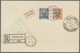 Zeppelinpost Europa: 1931, Islandfahrt 2 Sehr Guterhaltene Karten Mit Entsprechendem Grünen Sonderbe - Autres - Europe