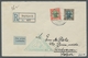 Zeppelinpost Europa: 1931 - Islandfahrt, R-Brief Der Isländ. Post Mit Bestätigungsstempel Und Rs. An - Autres - Europe