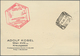 Zeppelinpost Europa: 1933, 3.Südamerikafahrt, Österreichische Post, R-Karte Mit Flugpost-Frankatur A - Otros - Europa