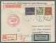 Zeppelinpost Europa: 1934 - 1. SAF, Zuleitung Schweden Auf R-Brief Zum Anschlussflug Berlin Mit Best - Europe (Other)