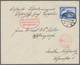 Zeppelinpost Deutschland: 1930, South America Flight 2 RM And 4 RM On Two Covers (1x Crease) From Le - Luft- Und Zeppelinpost