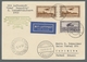 Zeppelinpost Deutschland: 1933 - 2. SAF, Zuleitung Saar Auf Hochwertig Frankierter Karte Mit Auflief - Correo Aéreo & Zeppelin