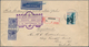 Katapult- / Schleuderflugpost: 1933, Netherlands Contract State Mail Sent Registered From Enschede F - Luft- Und Zeppelinpost