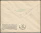 Katapult- / Schleuderflugpost: 1933, Letter From BASEL 2- 2.VI.33 With Blue Cachet "DEUTSCHER SCHLEU - Airmail & Zeppelin