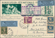 Katapult- / Schleuderflugpost: 1933, 10 C Postal Stationery Card With Additional Franking From BASEL - Correo Aéreo & Zeppelin