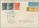 Katapult- / Schleuderflugpost: 1934, Contract State Letter Sent Registered From Gaflenz Via Frankfur - Airmail & Zeppelin