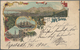 Katastrophenpost: 1900, Cape Of Good Hope Ppc "Greetings From Cape Town" Bearing 1d. Carmine Used 3. - Other & Unclassified