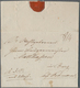 Disinfection Mail: 1831, 18.November, Dienstbrief "K.D.S. Mit Attest" Mit Vollem Inhalt Und Rs. Dien - Andere & Zonder Classificatie