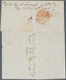 Disinfection Mail: 1842, Letter From "SYRA 26.9.1842" To Triest, On Front Boxed "Δπ" (postage Paid), - Autres & Non Classés