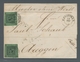 Baden - Marken Und Briefe: 1851, "3 Kr. Grün", Zwei Farbfrische Werte Mit üblichem Schnitt Als MeF A - Otros & Sin Clasificación