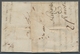 Bayern - Vorphilatelie: 1804, Vorphila-Ausland-Brief Aus Nürnberg über Spediteur In Straßburg Im Els - Prephilately
