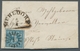 Bayern - Marken Und Briefe: 1850, 3 Kr Blau Platte 2, Allseits Breit- Bis überrandig Mit Vorausentwe - Otros & Sin Clasificación
