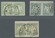 Bayern - Marken Und Briefe: 1867, 1 Kreuzer Partie Von 3 Vollrandig Geschnittenen Gestempelten Waage - Autres & Non Classés