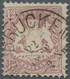Bayern - Marken Und Briefe: 1870, Wappenausgabe 12 Kreuzer Lila, Wasserzeichen 16 Mm Rauten, Entwert - Otros & Sin Clasificación