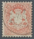Bayern - Marken Und Briefe: 1870, "18 Kr. Dunkelziegelrot Mit Wasserzeichen X", Farbfrischer Wert Mi - Otros & Sin Clasificación