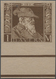 Bayern - Marken Und Briefe: 1911, 1 Mk Luitpold Ungezähnt, Postfrisches Unterrandstück (!) In Breitr - Other & Unclassified