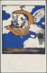 Bayern - Ganzsachen: 1912, 5 Pf Grün Flugpostkarte Mit Alpenkette, Sauber Gestempelt München Und Des - Autres & Non Classés