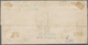 Braunschweig - Marken Und Briefe: 1857, 3/4 Und 2/4 Ggr Auf Faltbriefhülle Von ZORGE (blauer Ra2) Na - Brunswick