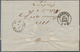 Bremen - Stempel: 1853, Vorphila-Segmentstempel "BREMEN F.TH.u.TAX.O P.A." Und Taxis-Nummernstempel - Brême