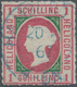 Helgoland - Stempel: HAMBURG (ST.P.) 20 6 67, Blauer K2 Zentrisch, Klar Und Gerade Als Außergewöhnli - Héligoland