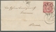 Mecklenburg-Schwerin - Nachverwendete Stempel: 1868-1869, Ein Brief Mit Einer Durchstochenen Und 2 B - Mecklenbourg-Schwerin