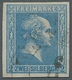 Preußen - Marken Und Briefe: 1858, 2 Silbergroschen Grauultramarin Mit Plattenfehler "I" Von "ZWEI" - Otros & Sin Clasificación