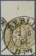 Preußen - Marken Und Briefe: 1864, Probedruck Der 3 Sgr. Geschnitten In Goldbronze Statt Ockerbraun - Sonstige & Ohne Zuordnung