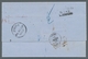 Preußen - Transitstempel: 1860-1867, Reizvolle Partie Von Vier Markenlosen Auslands-Briefen (mit Inh - Other & Unclassified