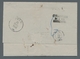Delcampe - Preußen - Transitstempel: 1860-1867, Reizvolle Partie Von Vier Markenlosen Auslands-Briefen (mit Inh - Other & Unclassified