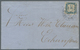 Schleswig-Holstein - Marken Und Briefe: 1864 Zwei Einzelfrankaturen Mit 1¼ S Blau, Einmal Mit Bahnpo - Andere & Zonder Classificatie