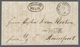 Schleswig-Holstein - Marken Und Briefe: 1862 Brief Aus Flensburg Mit .Einkr. Bahnhof Flensburg Vom 2 - Autres & Non Classés