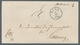 Schleswig-Holstein - Ortsstempel: KIEL 1858 Bordesholm Handschriftlich Mit Datum 8/11 Und Einkr.Kiel - Otros & Sin Clasificación