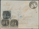 Württemberg - Marken Und Briefe: 1851, 18 Kr. U. 2x 1 Kr. Auf Briefvorderseite Von "CRAILSHEIM 12/2 - Andere & Zonder Classificatie