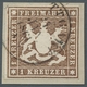 Württemberg - Marken Und Briefe: 1859, Ziffernausgabe 1 Kreuzer Farbfrisch Und Allseits Vollrandig A - Altri & Non Classificati