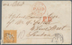 Württemberg - Marken Und Briefe: 1864, Freimarke 18 Kr Orangegelb Auf Voll Frankiertem Brief Von Hei - Autres & Non Classés