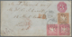 Württemberg - Marken Und Briefe: 1867, 9 Kr Rötlichbraun Und 2x 3 Kr Rotkarmin Als Zusatzfrankatur A - Autres & Non Classés